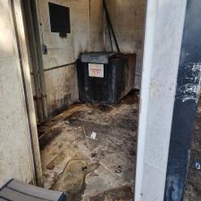 Dumpster pad cleaning in miami beach fl 001