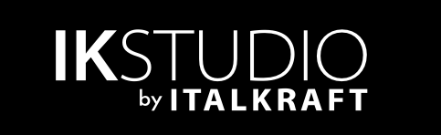 IK Studio by Italkraft logo, kitchen design showroom in Doral with windows cleaned by Shiny Windows